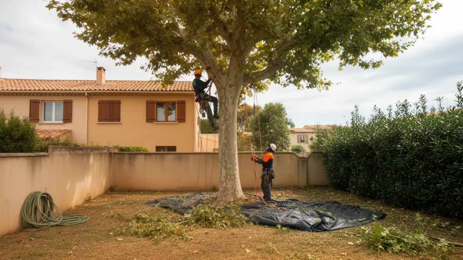 Élagage et abattage d'arbres à Béziers par un arboriste expert
